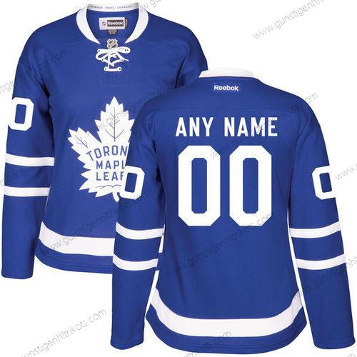 Frauen Toronto Maple Leafs Personalisiertes Royal Heimtrikots Strickerei NHL 2016-17 Reebok Hockey Trikots – Blau