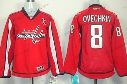 Frauen Washington Capitals #8 Alexander Ovechkin Trikots – Rot