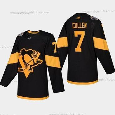 Herren #7 Matt Cullen Pittsburgh Penguins Coors 2019 Stadium Series Authentisch Trikots – Schwarz