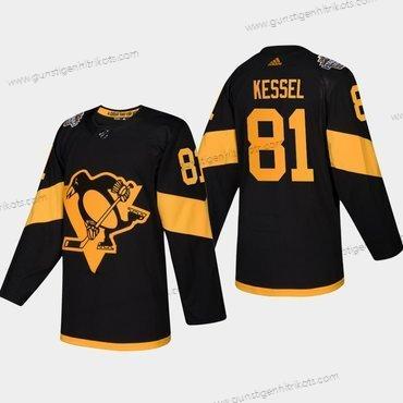 Herren #81 Phil Kessel Pittsburgh Penguins Coors 2019 Stadium Series Authentisch Trikots – Schwarz