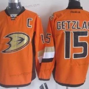 Herren Anaheim Ducks #15 Ryan Getzlaf 2014 Stadium Series Trikots – Orange