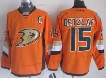 Herren Anaheim Ducks #15 Ryan Getzlaf 2014 Stadium Series Trikots – Orange