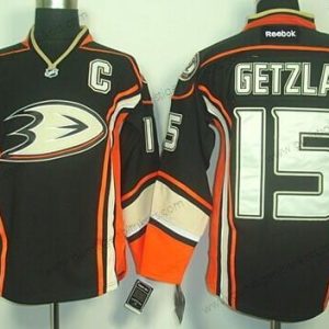 Herren Anaheim Ducks #15 Ryan Getzlaf Ausweichtrikot Trikots – Schwarz