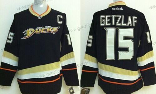 Herren Anaheim Ducks #15 Ryan Getzlaf Trikots – Schwarz