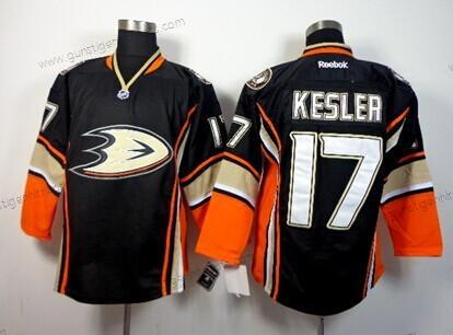 Herren Anaheim Ducks #17 Ryan Kesler Ausweichtrikot Trikots – Schwarz