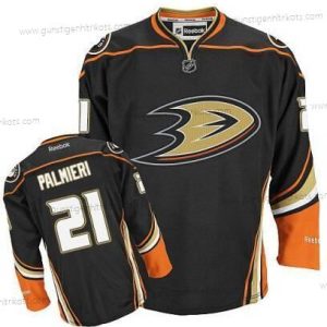 Herren Anaheim Ducks #21 Kyle Palmieri Ausweichtrikot Trikots – Schwarz