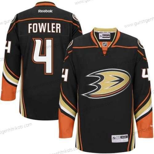 Herren Anaheim Ducks #4 Cam Fowler Ausweichtrikot Trikots – Schwarz