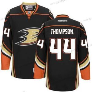 Herren Anaheim Ducks #44 Nate Thompson Ausweichtrikot Trikots – Schwarz