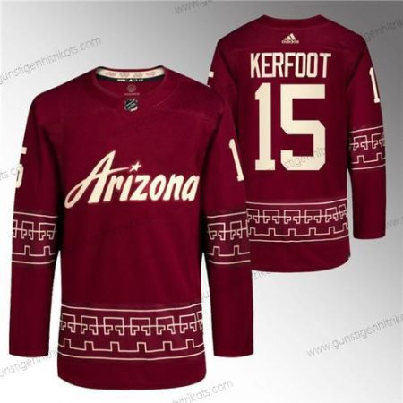 Herren Arizona Coyotes #15 Alexander Kerfoot ersatzweise Pro Trikots – Rot