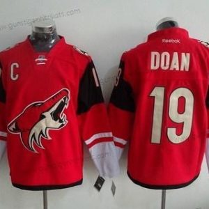 Herren Arizona Coyotes #19 Shane Doan Reebok Premier Heimtrikots Trikots – Rot