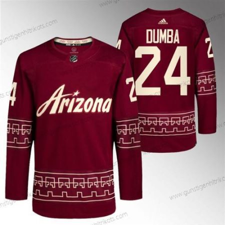 Herren Arizona Coyotes #24 Matt Dumba ersatzweise Pro Trikots – Rot