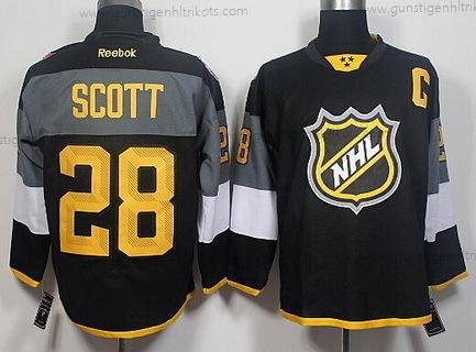 Herren Arizona Coyotes #28 John Scott Reebok 2016 NHL All-Star Premier Trikots – Schwarz