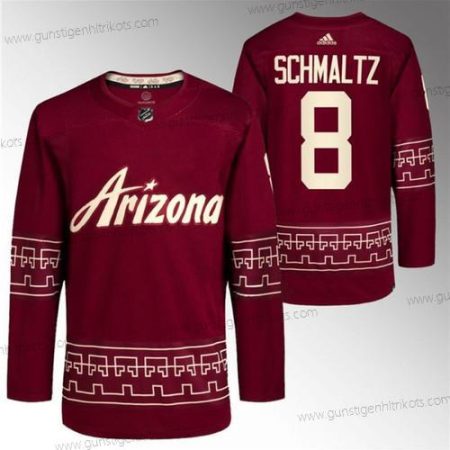 Herren Arizona Coyotes #8 Nick Schmaltz ersatzweise Pro Trikots – Rot