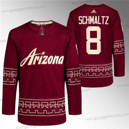 Herren Arizona Coyotes #8 Nick Schmaltz ersatzweise Pro Trikots – Rot