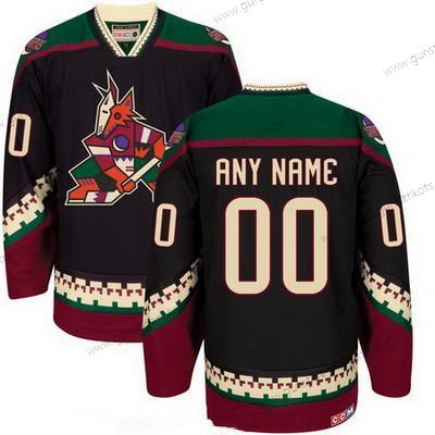 Herren Arizona Coyotes Personalisiertes CCM Vintage Hockey Trikots – Schwarz