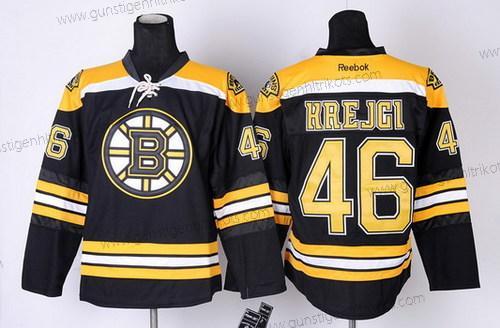 Herren Boston Bruins #46 David Krejci Trikots – Schwarz