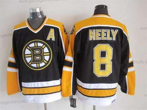 Herren Boston Bruins #8 Cam Neely 1996-97 CCM Vintage Trikots – Schwarz