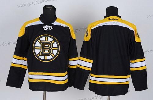 Herren Boston Bruins Leer Trikots – Schwarz