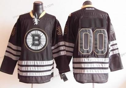 Herren Boston Bruins Personalisiertes 2012 Ice Trikots – Schwarz