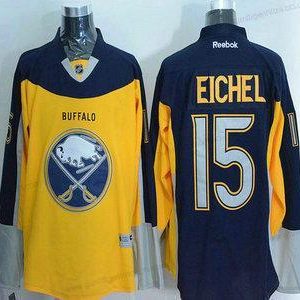 Herren Buffalo Sabres #15 Jack Eichel Reebok ersatzweise Premier Trikots – Gold