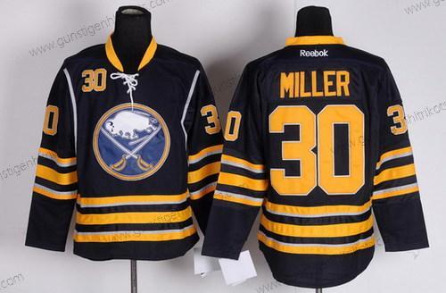 Herren Buffalo Sabres #30 Ryan Miller Trikots – Marineblau Blau