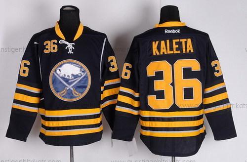 Herren Buffalo Sabres #36 Patrick Kaleta Trikots – Marineblau Blau