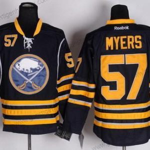 Herren Buffalo Sabres #57 Tyler Myers Trikots – Marineblau Blau