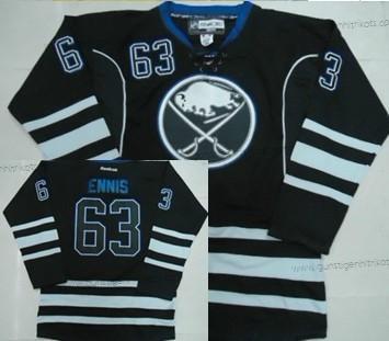 Herren Buffalo Sabres #63 Tyler Ennis Ice Trikots – Schwarz