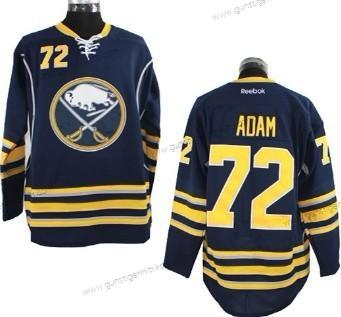 Herren Buffalo Sabres #72 Luke Adam Trikots – Marineblau Blau