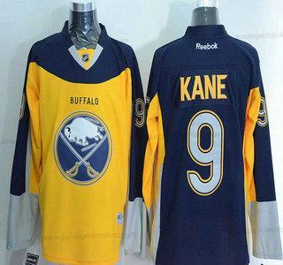 Herren Buffalo Sabres #9 Evander Kane Reebok ersatzweise Premier Trikots – Gold