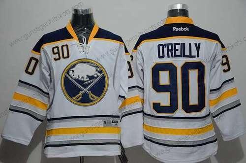 Herren Buffalo Sabres #90 Ryan O’Reilly Reebok Auswärtstrikots Premier Trikots – Weiß