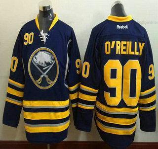 Herren Buffalo Sabres #90 Ryan O’Reilly Reebok Heimtrikots Premier Trikots – Marineblau Blau