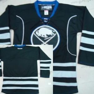 Herren Buffalo Sabres Leer Ice Trikots – Schwarz