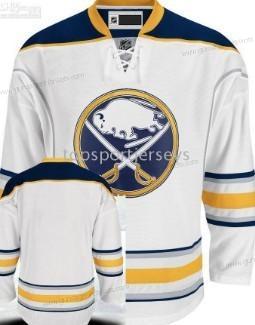 Herren Buffalo Sabres Leer Trikots – Weiß