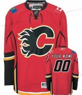 Herren Calgary Flames Personalisiertes Trikots – Rot