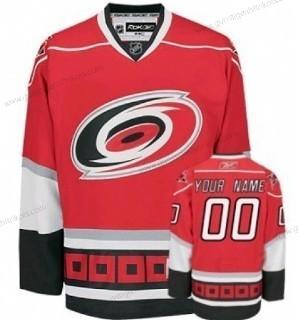 Herren Carolina Hurricanes Personalisiertes Trikots – Rot