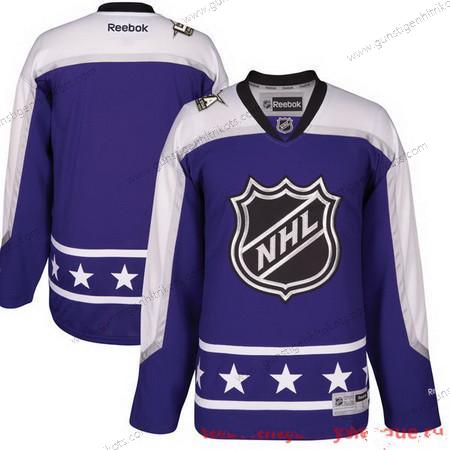 Herren Central Division Reebok 2017 NHL All-Star Leer Strickerei Hockey Trikots – Lila