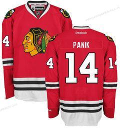 Herren Chicago Blackhawks #14 Richard Panik Heimtrikots Reebok Hockey Trikots – Rot