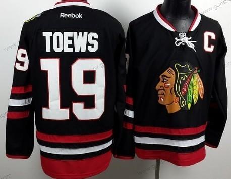 Herren Chicago Blackhawks #19 Jonathan Toews 2014 Stadium Series Trikots – Schwarz