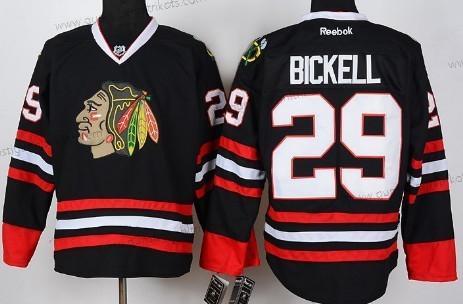 Herren Chicago Blackhawks #29 Bryan Bickell Trikots – Schwarz