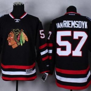 Herren Chicago Blackhawks #57 Trevor Van Riemsdyk 2014 Stadium Series Trikots – Schwarz