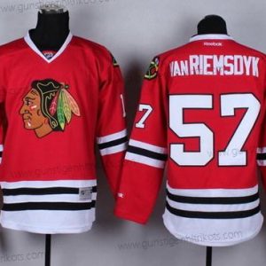 Herren Chicago Blackhawks #57 Trevor Van Riemsdyk 2014 Trikots – Rot