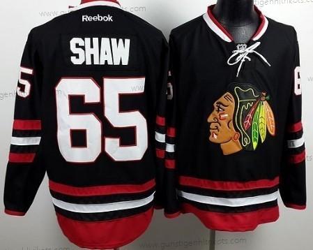 Herren Chicago Blackhawks #65 Andrew Shaw 2014 Stadium Series Trikots – Schwarz