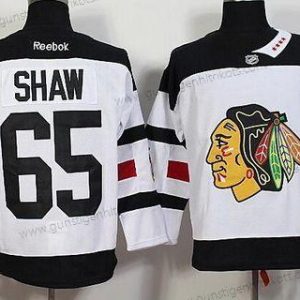 Herren Chicago Blackhawks #65 Andrew Shaw Reebok 2016 Stadium Series Premier Trikots – Weiß