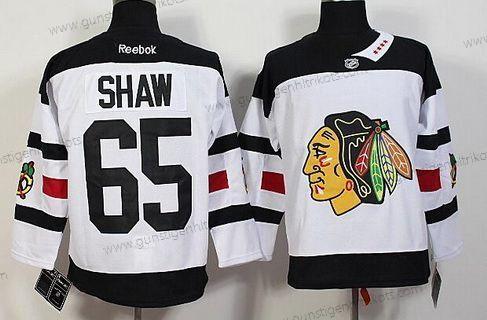 Herren Chicago Blackhawks #65 Andrew Shaw Reebok 2016 Stadium Series Premier Trikots – Weiß