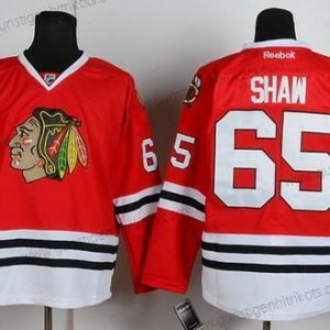 Herren Chicago Blackhawks #65 Andrew Shaw Trikots – Rot