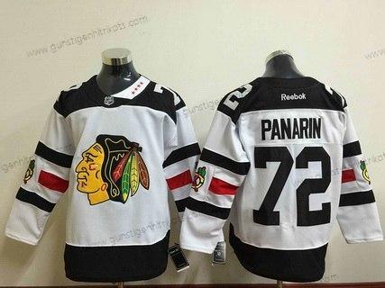 Herren Chicago Blackhawks #72 Artemi Panarin Reebok 2016 Stadium Series Premier Trikots – Weiß