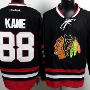 Herren Chicago Blackhawks #88 Patrick Kane 2014 Stadium Series Trikots – Schwarz