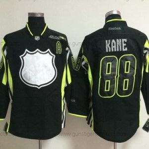 Herren Chicago Blackhawks #88 Patrick Kane 2015 All-Stars Trikots – Schwarz