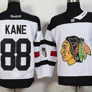 Herren Chicago Blackhawks #88 Patrick Kane Reebok 2016 Stadium Series Premier Trikots – Weiß